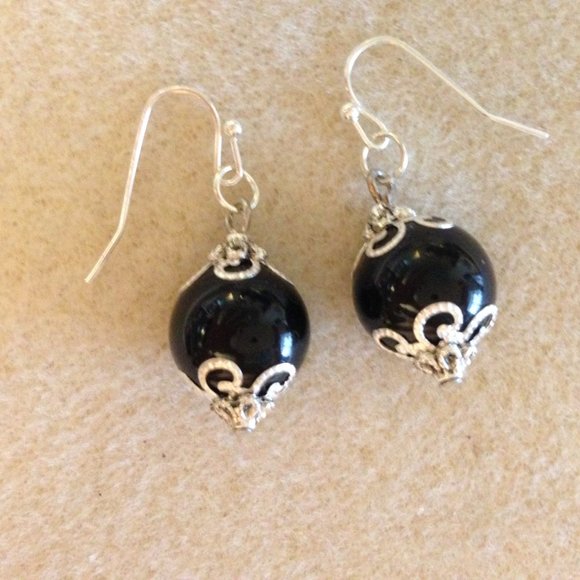 NEW Genuine Blackstone earrings - Picture 1 of 2